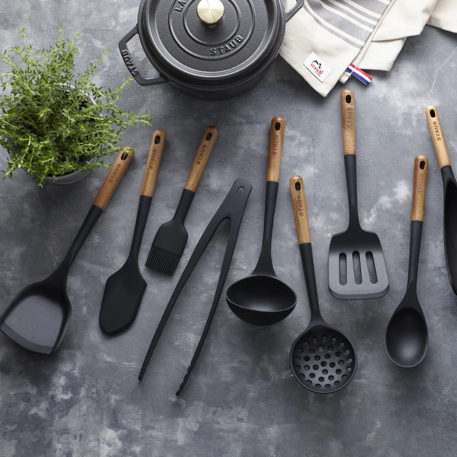 Staub Wokspachtel – Bild 3