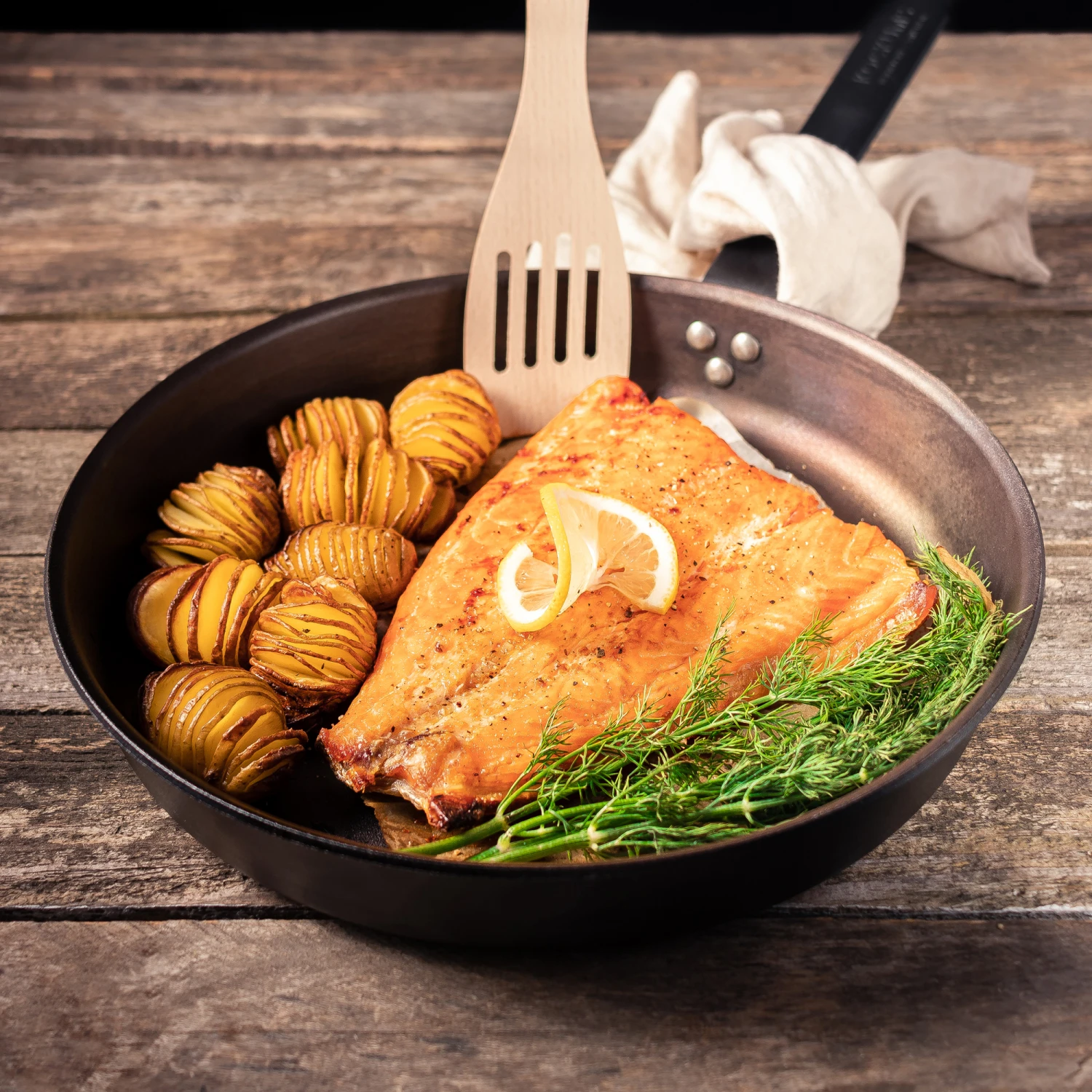 Kockums Jernverk Kockums Pfanne Kohlenstoffstahl – Bild 4