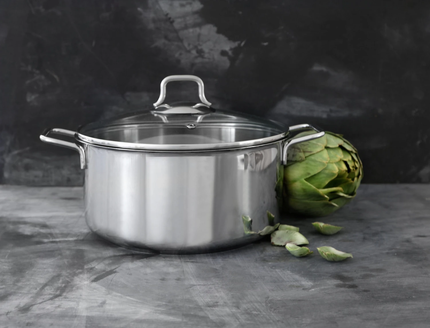 Fiskars Topfset Mit Glasdeckel 3 Teile – Bild 10