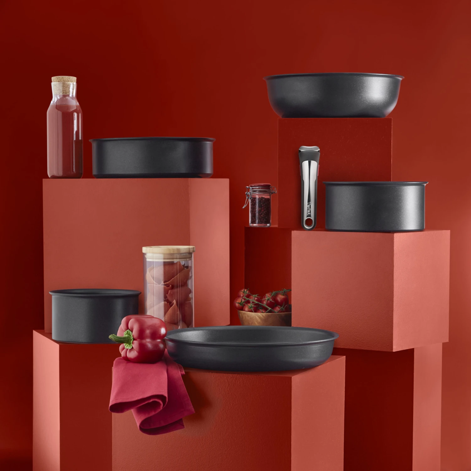 Tefal Ingenio Unlimited ON Bratpfannen-und Topfset – Bild 2