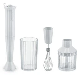 Alessi Plissé Stabmixer, Weiß