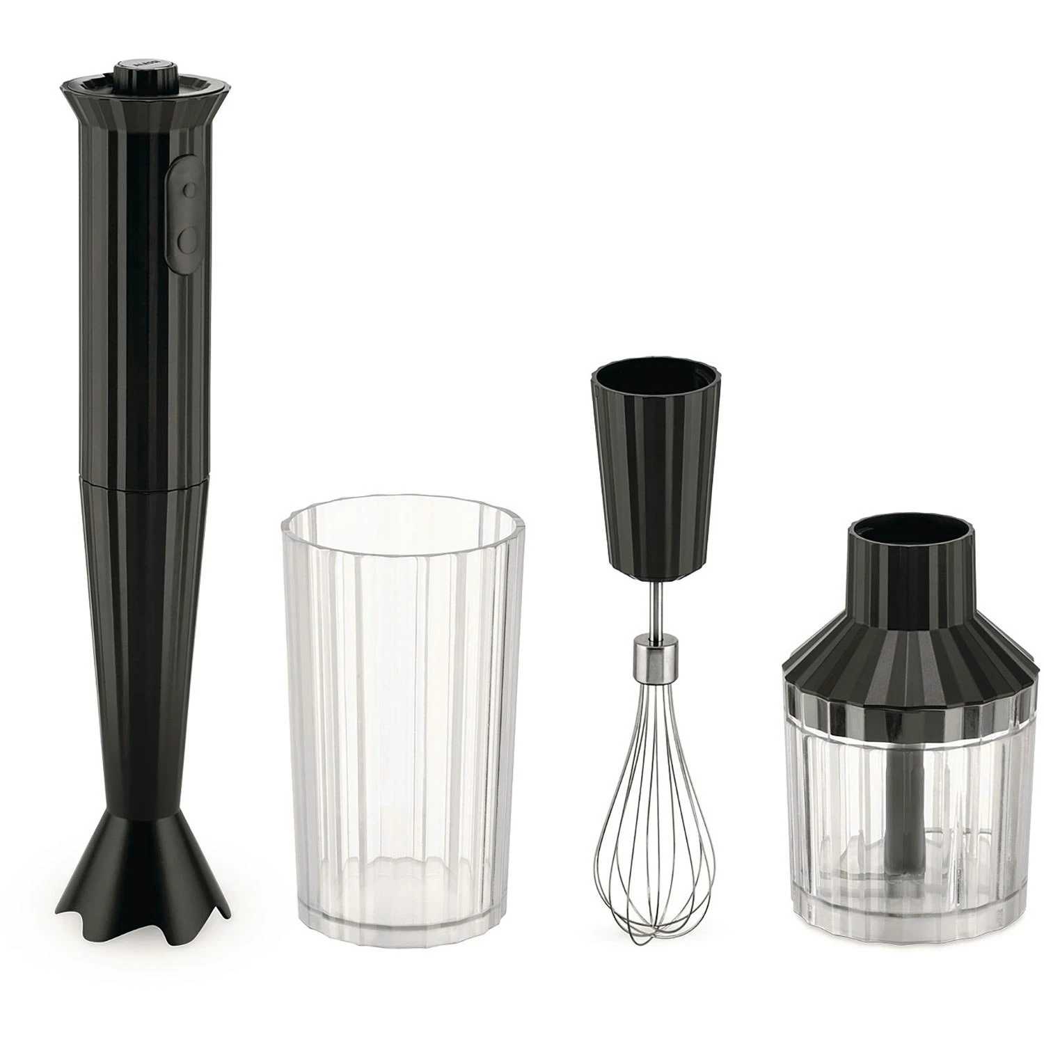 Alessi Plissé Mixer, Schwarz