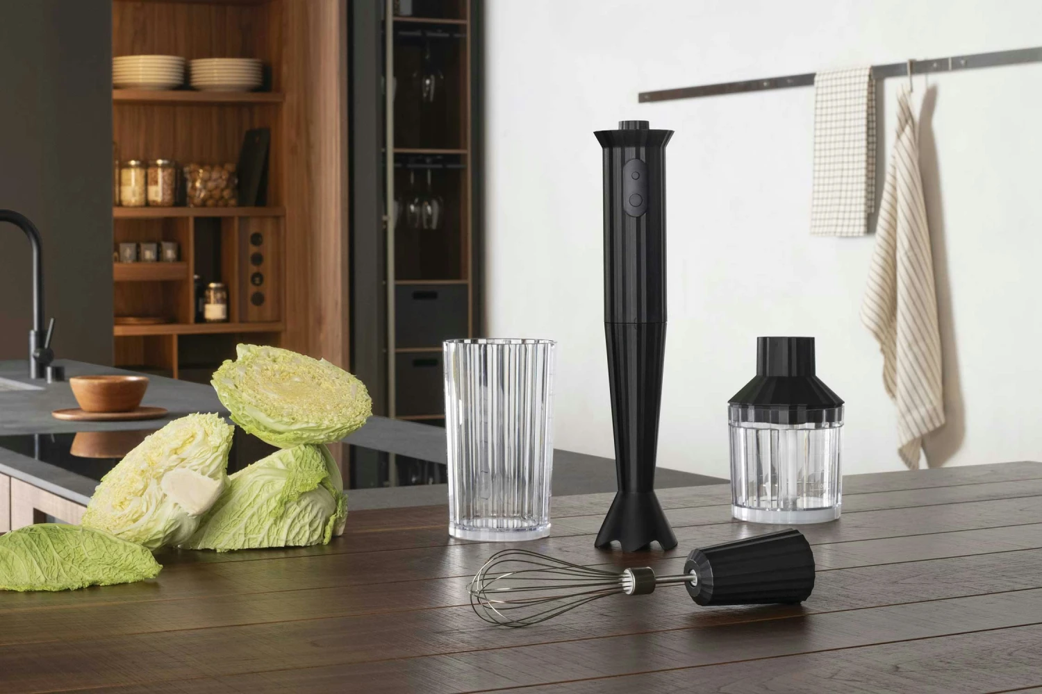 Alessi Plissé Mixer, Schwarz – Bild 2