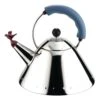 Alessi Wasserkessel 2 L, Edelstahl/Hellblau