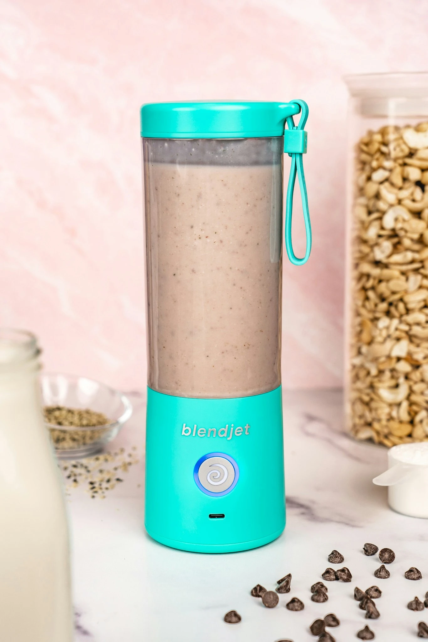 BlendJet 2 Standmixer Tragbar, Minzgrün – Bild 2