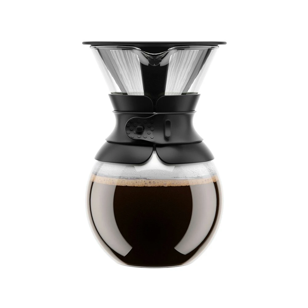 Bodum POUR OVER Kaffeebereiter 1 L, Schwarz