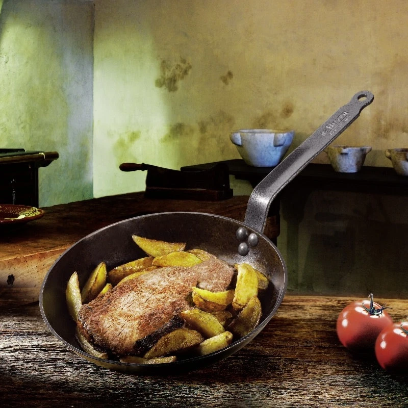 De Buyer Mineral B Lyonnaise Bratpfanne, 24 Cm – Bild 2