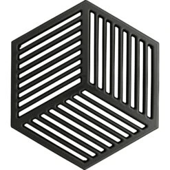 Denby Halo Topfuntersetzer Gusseisen 21,5x24,5 Cm, Grau