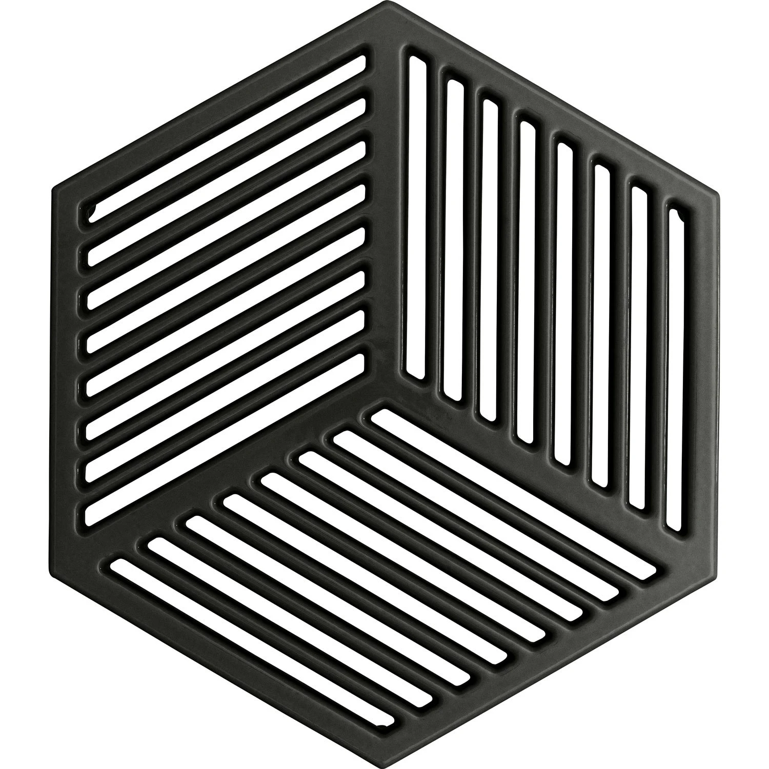 Denby Halo Topfuntersetzer Gusseisen 21,5x24,5 Cm, Grau