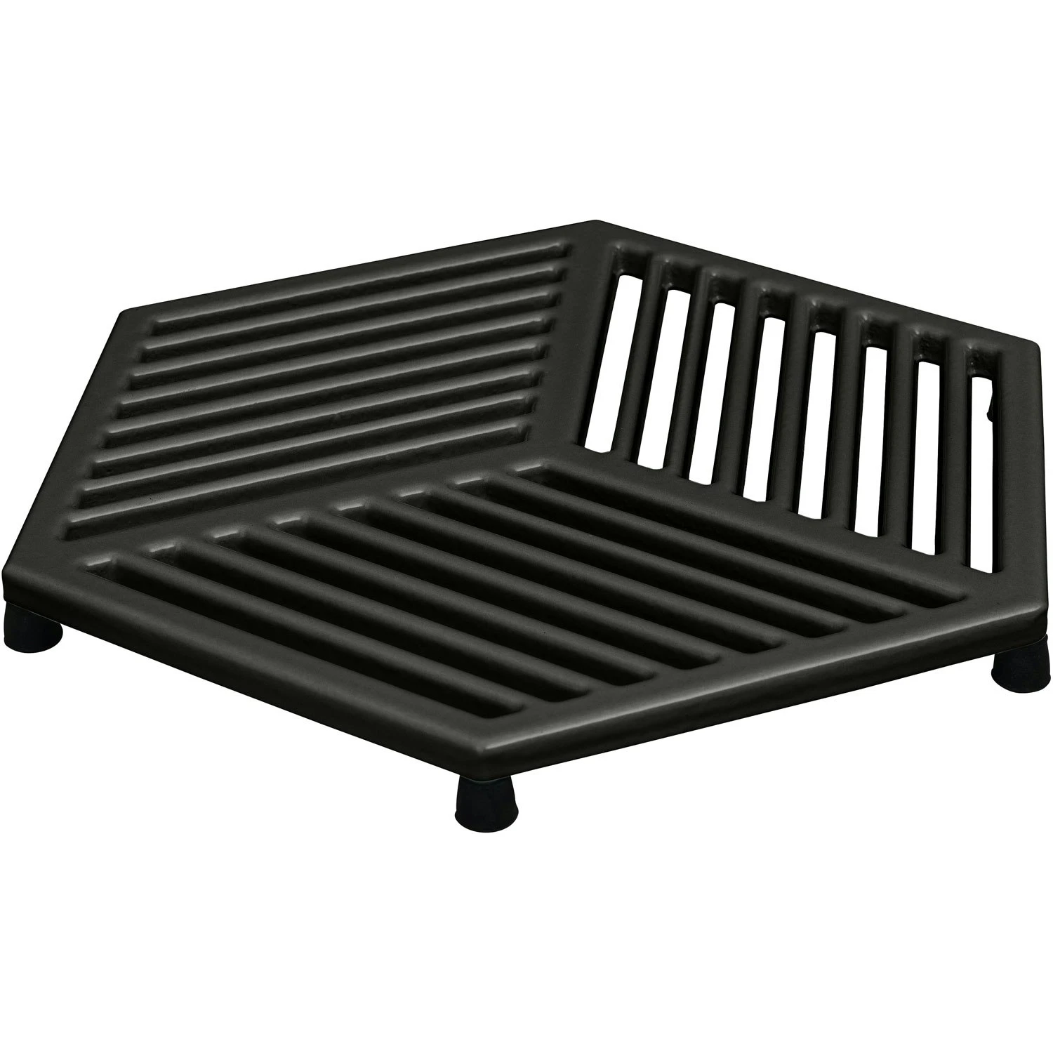 Denby Halo Topfuntersetzer Gusseisen 21,5x24,5 Cm, Grau – Bild 2