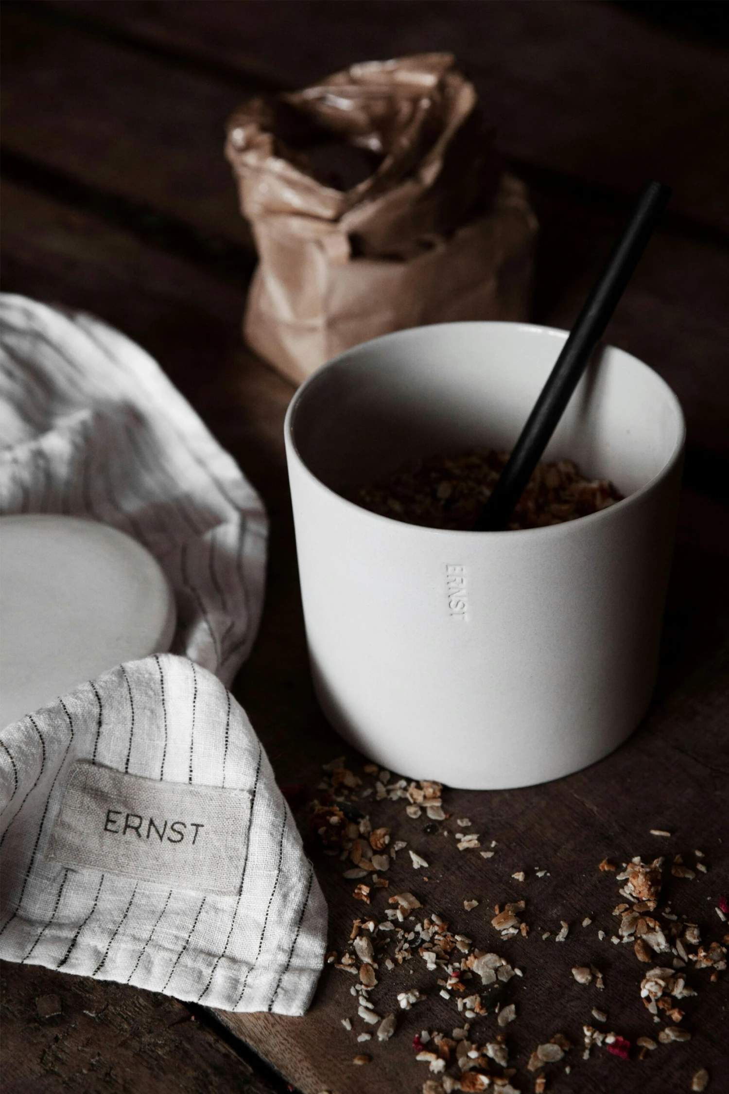 Ernst Vorratsglas Mit Deckel Ø12,5 Cm, Dunkelgrau – Bild 2