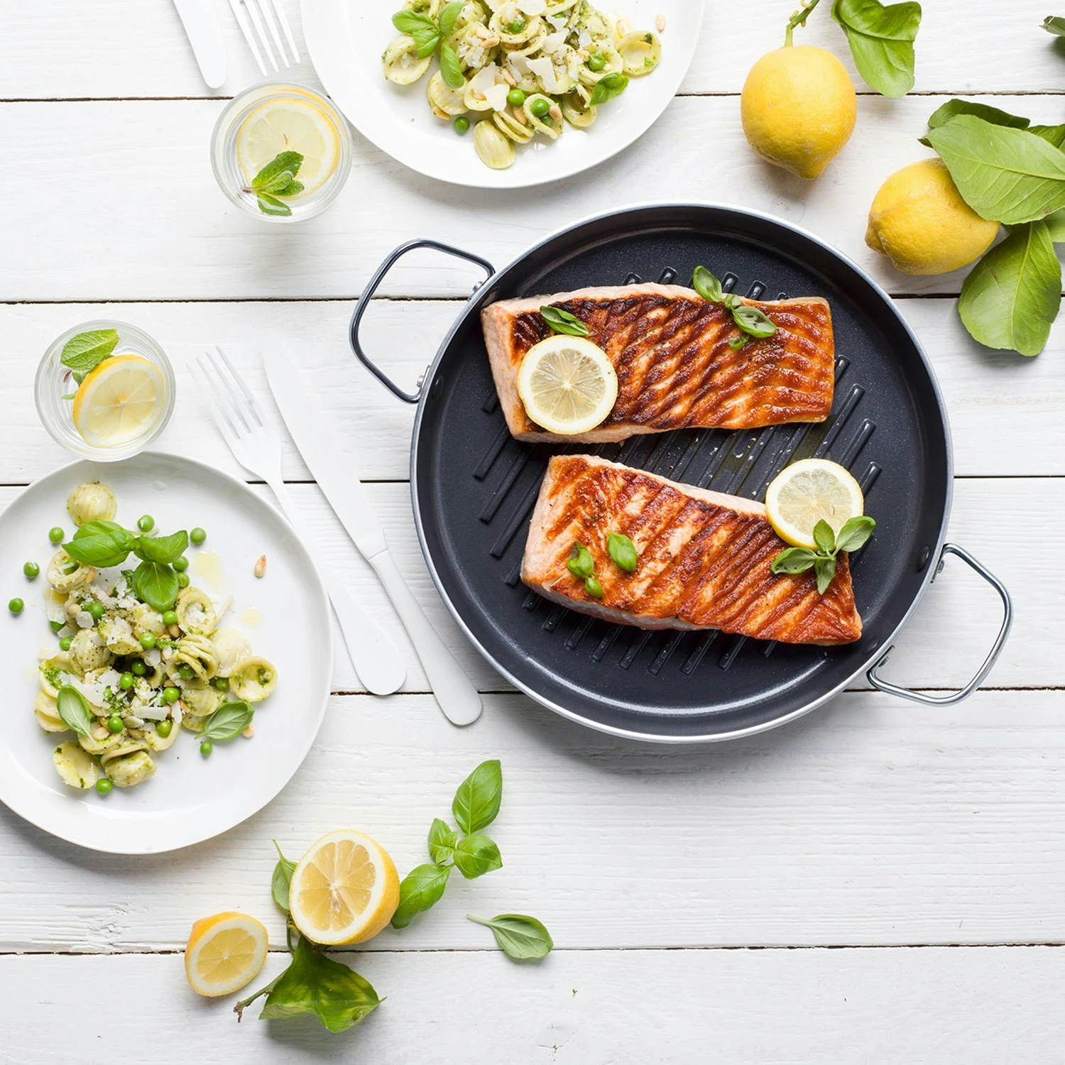 Greenpan Essentials Runde Grillpfanne 28cm – Bild 3