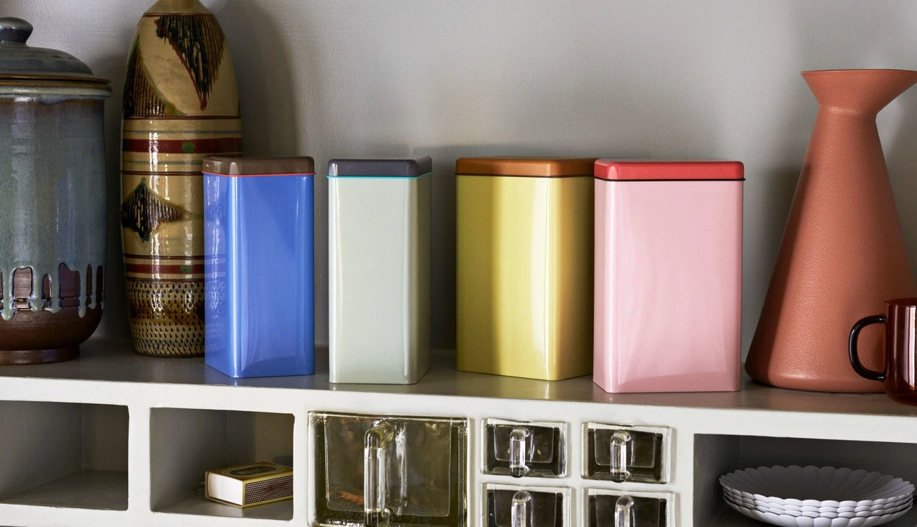 Hay Tin By Sowden Aufbewahrungsdose, Grün/Mint – Bild 3