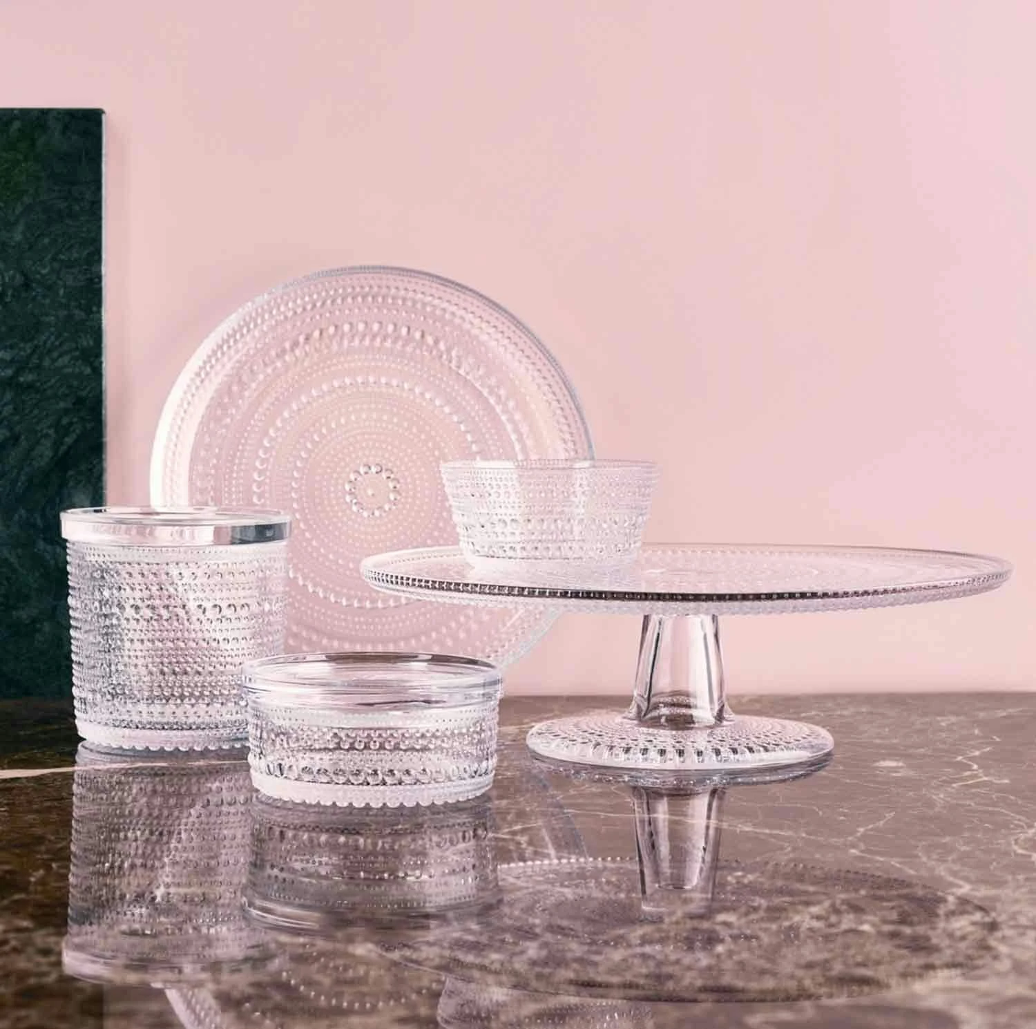 Iittala Kastehelmi Dose 11x5,7cm, Klar – Bild 3