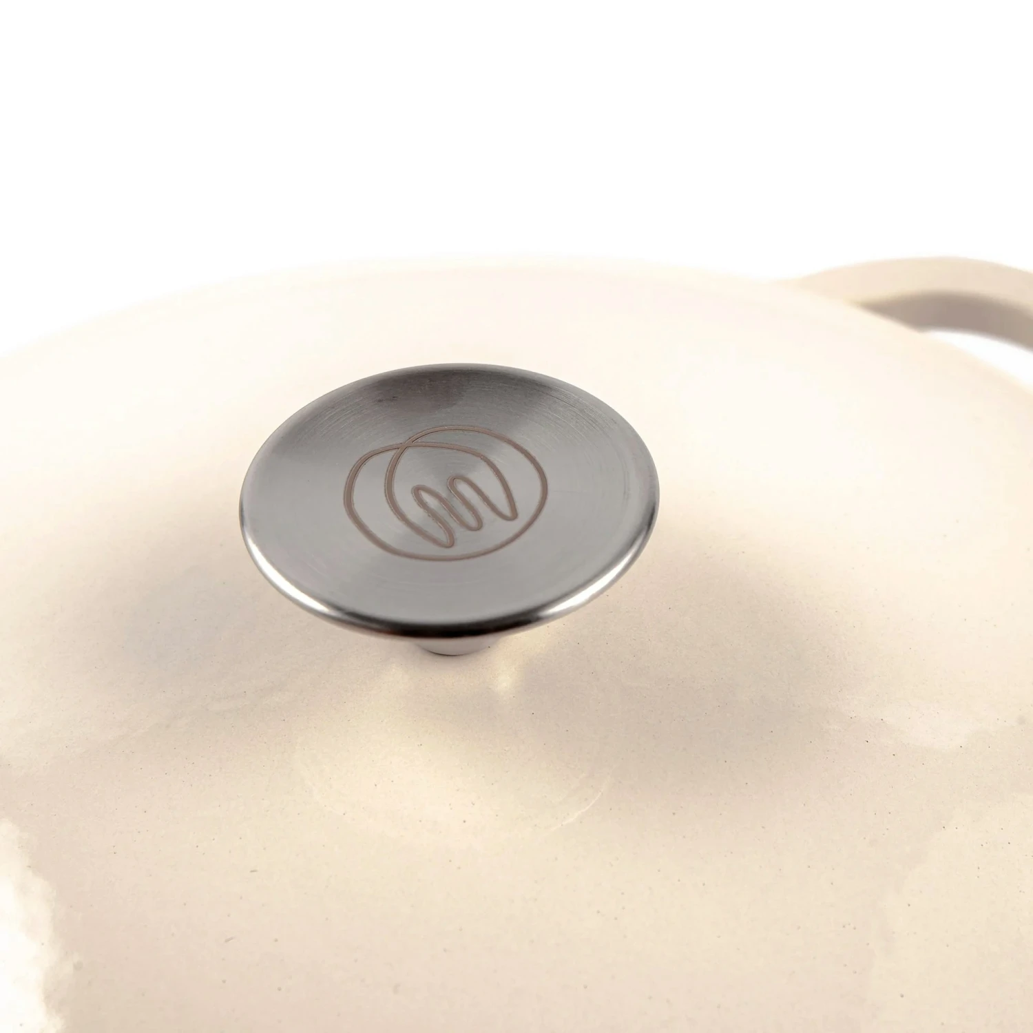 Gusseisentopf, Creme – Bild 2