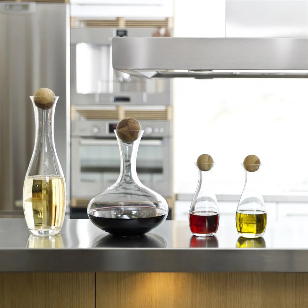 Sagaform Oak Öl- Und Essigflaschen 2er Pack – Bild 2