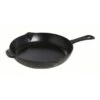 Staub Cast Iron Frying Pan, Black