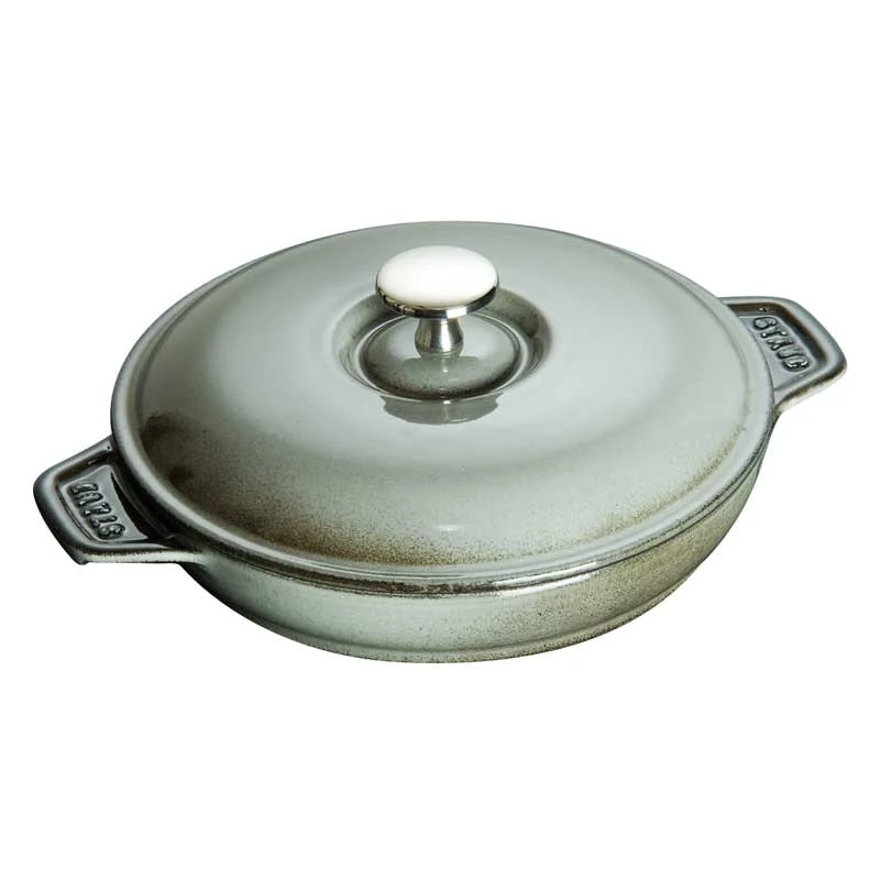 Staub Round Hot Plate, Graphite Grey