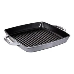 Staub Grillpfanne 33x33cm, Grau