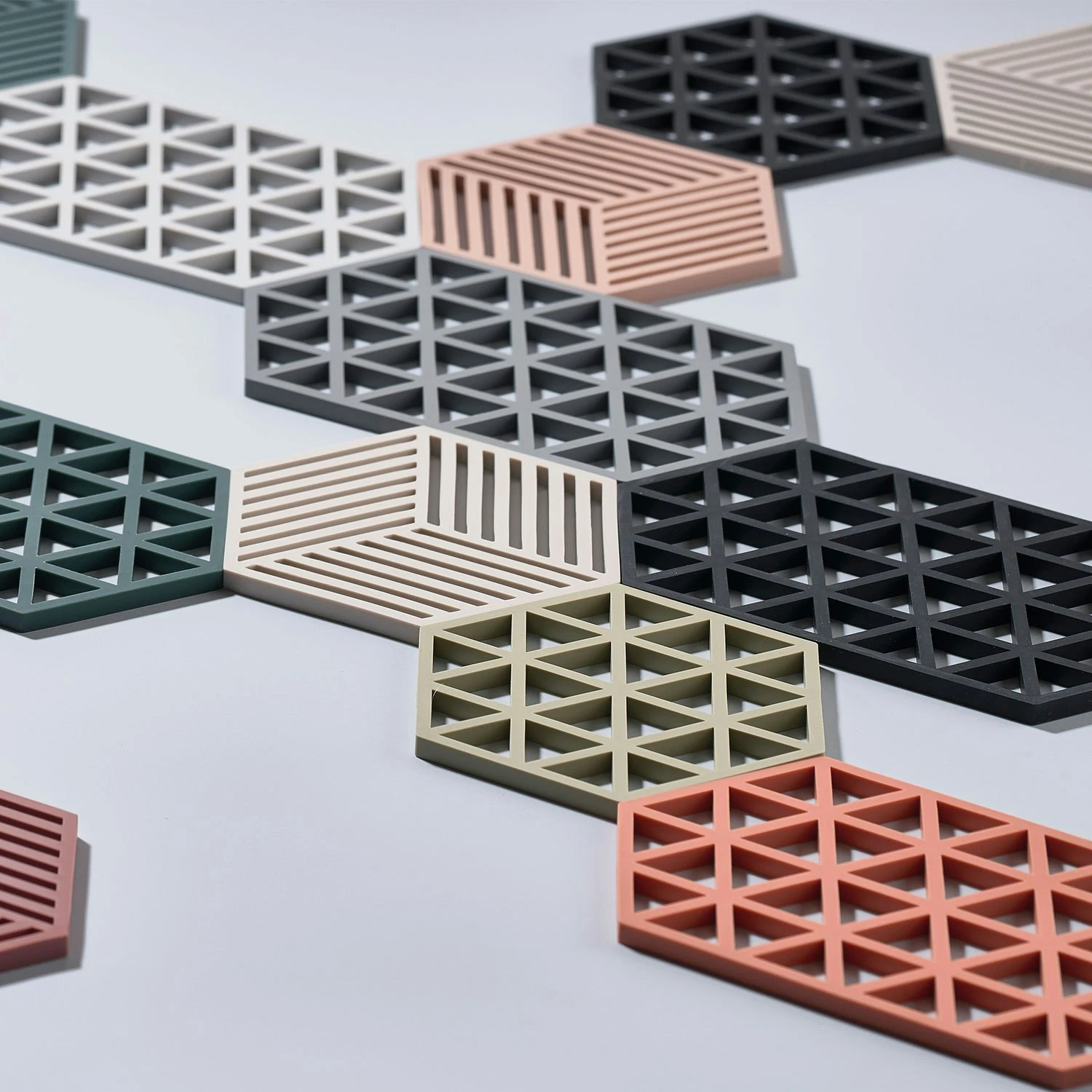 Zone Denmark Triangles Untersetzer L, Schwarz – Bild 2