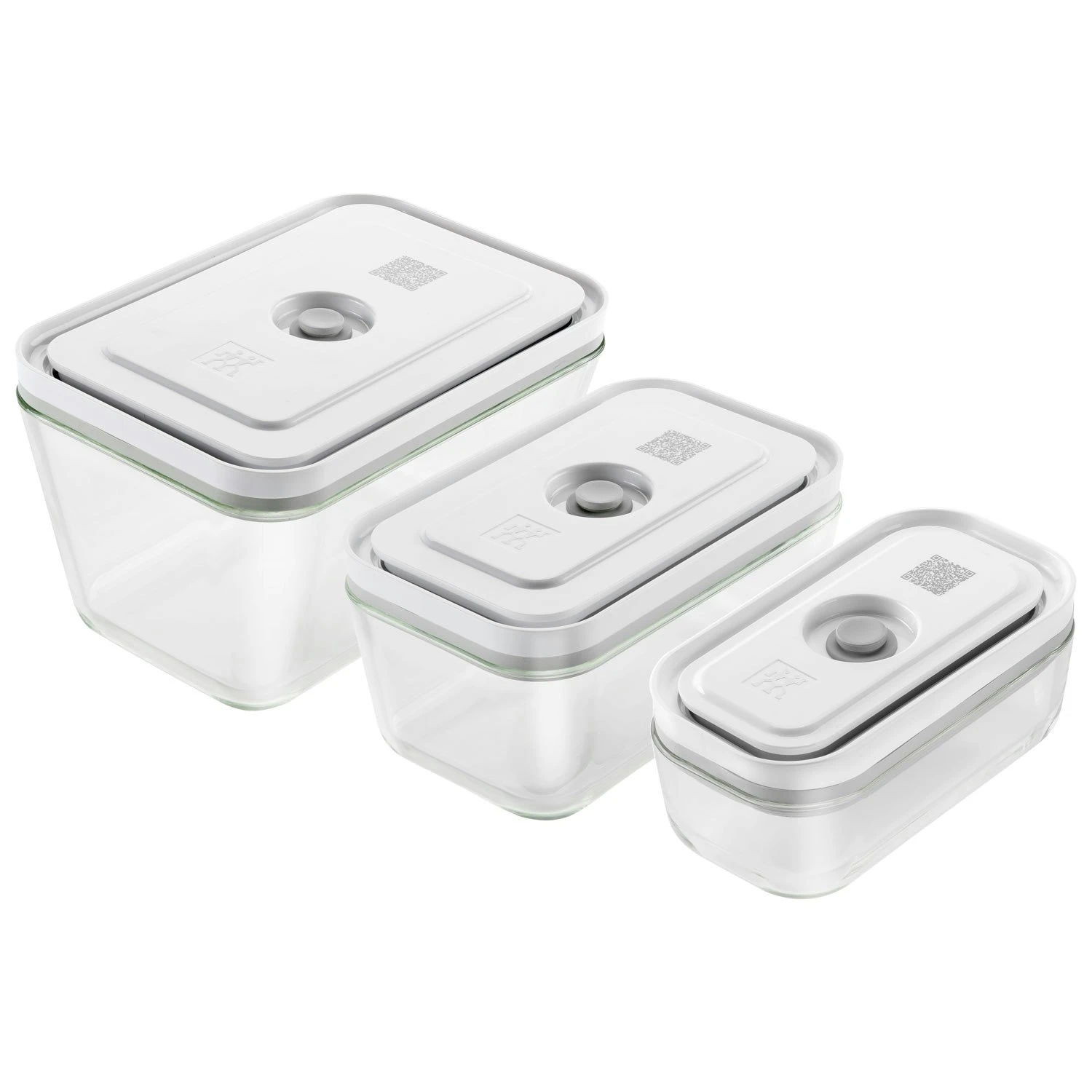 Zwilling Fresh & Save Set Mit Behälter 3 Teile, Borosilikatglas