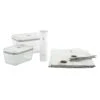 Zwilling Fresh & Save Starter-Kit Mit Vakuumpumpe / Taschen / Behälter Aus Glas, 7 Teile